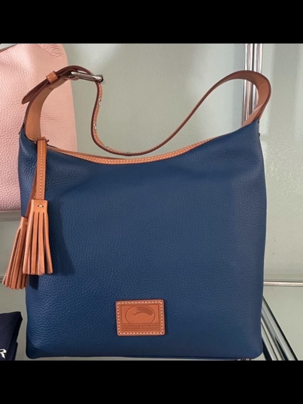 Dooney & Bourke Pebble Grain Paige Sac Hobo Bag EUC - Picture 2 of 11